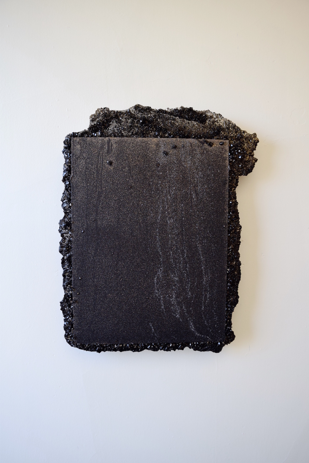 black rock candy painting